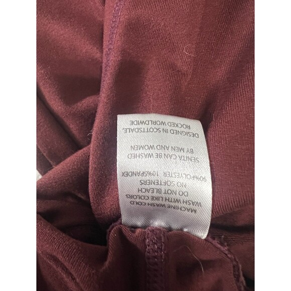 Senita Athletic Joggers Burgundy/Maroon Sz small - Picture 8 of 9